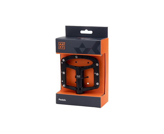 Педали AXXY Magna, магний, промподшипник, 115x106 мм, 9/16" (чёрный), изображение 3 Педали AXXY Magna, магний, промподшипник, 115x106 мм, 9/16" (чёрный), изображение 3