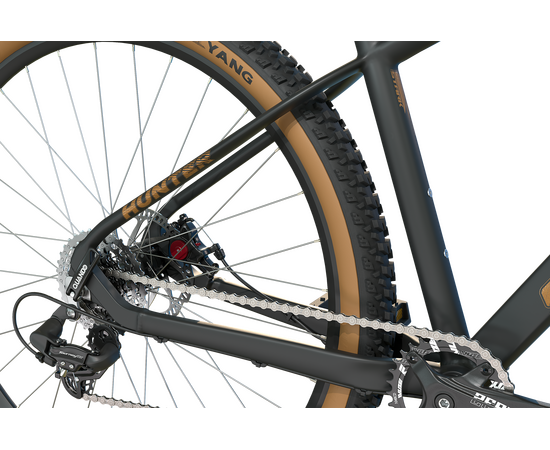 Велосипед Stark'25 Hunter 29.1 D (черный матовый/песочный), Цвет: черный, Размер рамы: 17,5", изображение 3