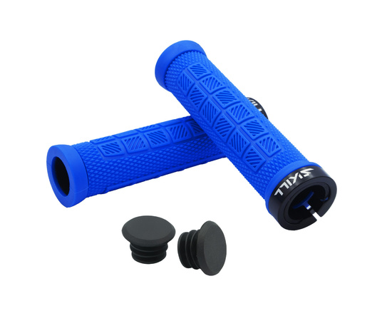 Грипсы SKILL TOWER 130мм (синий), Цвет: синий