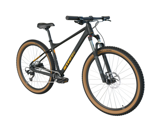 Велосипед Stark Hunter 29.3 HD (черный матовый/теплый желтый), Цвет: черный, Размер рамы: 17,5", изображение 2