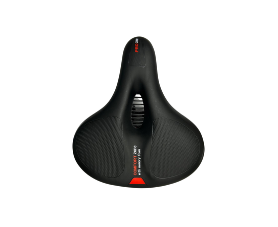 Седло HONGSIDA HDS-676 (чёрный/красный)