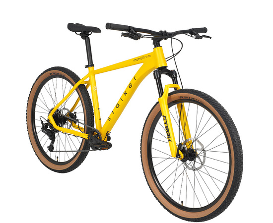 Велосипед Stalker Monolit 27.3 D (желтый), Цвет: жёлтый, Размер рамы: 16", изображение 2