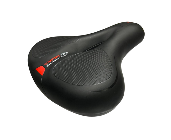 Седло HONGSIDA HDS-676 (чёрный/красный), изображение 3