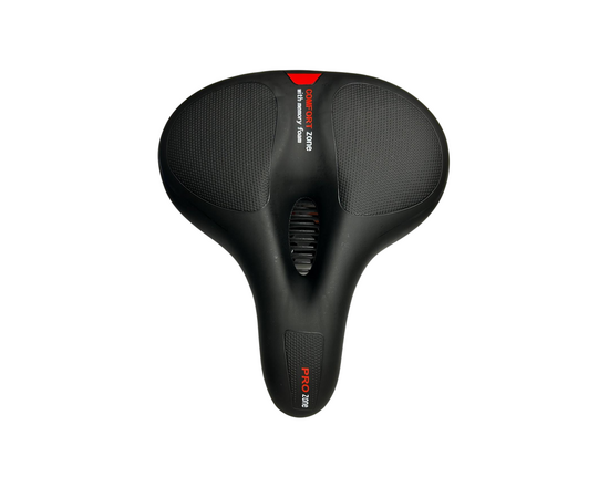 Седло HONGSIDA HDS-676 (чёрный/красный), изображение 2