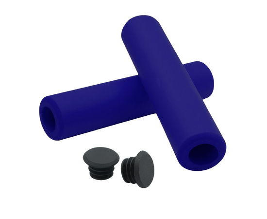 Грипсы SKILL SILICO NBR 125мм (синий), Цвет: синий