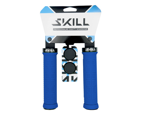 Грипсы SKILL TOWER 130мм (синий), Цвет: синий, изображение 2