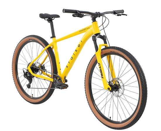 Велосипед Stalker Monolit 29.3 D (желтый), Цвет: жёлтый, Размер рамы: 18", изображение 2