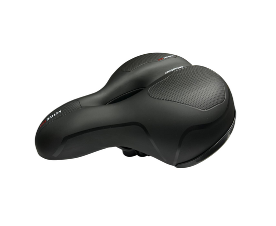 Седло HONGSIDA HDS-2188 (чёрный/красный), изображение 2