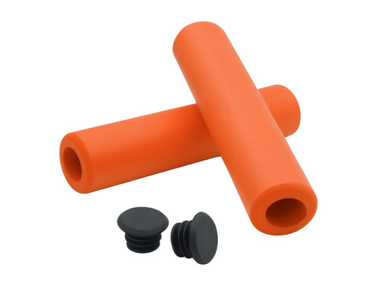 Грипсы SKILL SILICO NBR 125мм (оранжевый), Цвет: оранжевый