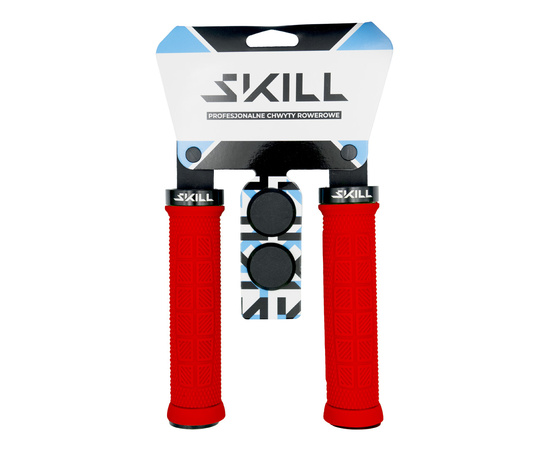 Грипсы SKILL TOWER 130мм (красный), Цвет: красный, изображение 2