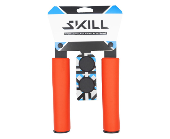 Грипсы SKILL SILICO NBR 125мм (оранжевый), Цвет: оранжевый, изображение 2