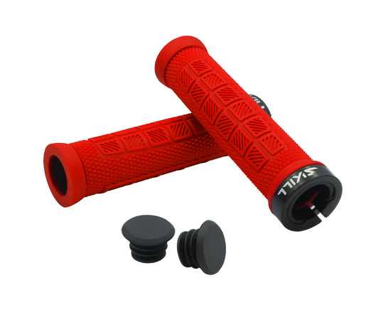 Грипсы SKILL TOWER 130мм (красный), Цвет: красный