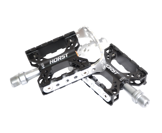 Педали велосипедные HORST H03 00-170825 (черно-серые)