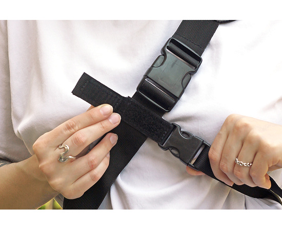 Сумка велосипедная заплечная Caanbag (светло-серый, артикул: CAAN-CI-67WG), изображение 4