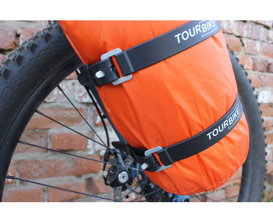 Стяжка на велосумку TOURBIKE 777-130 CARGO STRAPS, 53 см (1 шт., черный), изображение 5