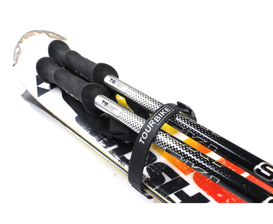 Стяжка на велосумку TOURBIKE 777-130 CARGO STRAPS, 53 см (1 шт., черный), изображение 7