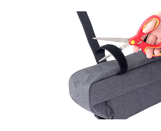 Сумка велосипедная подрамная XL Caanbag (темно-серый, артикул: CAAN-TR-28DG), Цвет: серый, Размер: XL, изображение 5