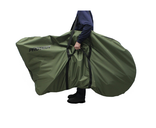 Чехол-переноска PROTECT 555-859 для велосипеда с колесами 26-29 дюймов (оливковый), Цвет: хаки, изображение 3