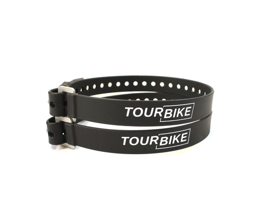 Стяжка на велосумку TOURBIKE 777-130 CARGO STRAPS, 53 см (1 шт., черный), изображение 3