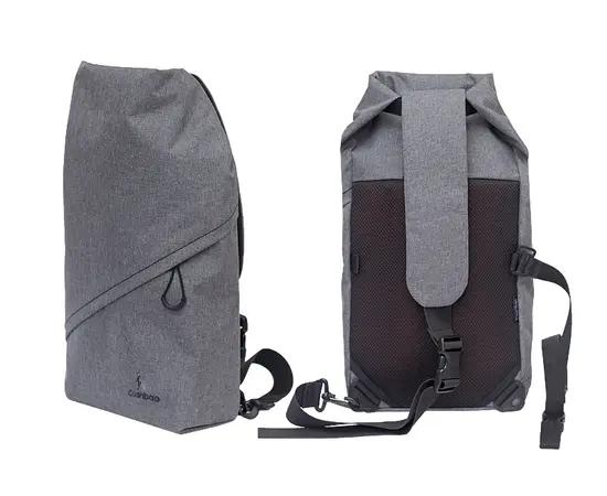 Сумка велосипедная заплечная Caanbag (серый, артикул: CAAN-CI-27LG), изображение 7