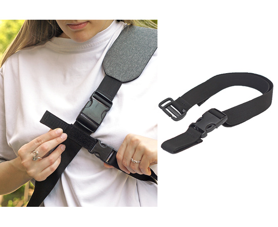 Сумка велосипедная заплечная Caanbag (серый, артикул: CAAN-CI-27LG), изображение 6