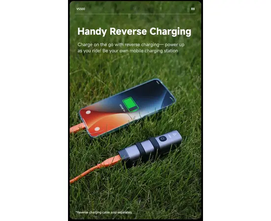 Умный передний фонарь для велосипеда iGPSPORT VS500, изображение 12