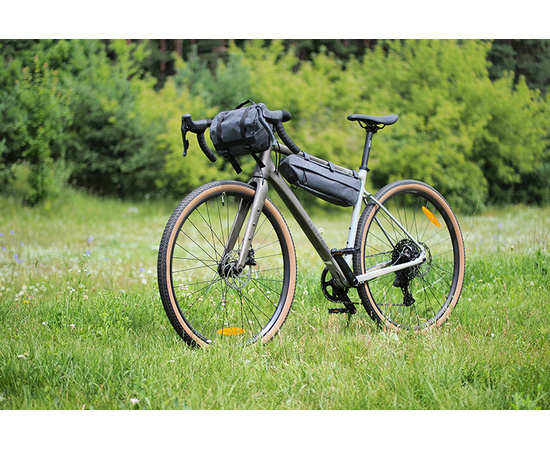 Сумка велосипедная нарульная Caanbag (темно-серый, артикул: CAAN-TR-22DG), Цвет: серый, Размер: Один размер, изображение 10