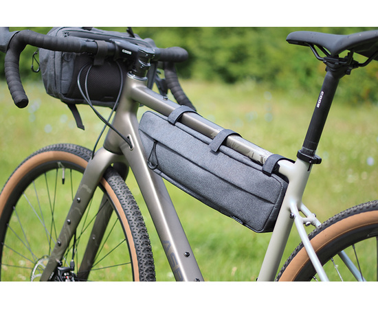 Сумка велосипедная подрамная XL Caanbag (темно-серый, артикул: CAAN-TR-28DG), Цвет: серый, Размер: XL, изображение 9