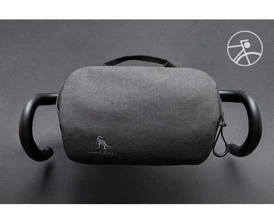Сумка велосипедная нарульная МИНИ Caanbag (черный, артикул: CAAN-CI-42BL), Цвет: черный, Размер: Один размер, изображение 6