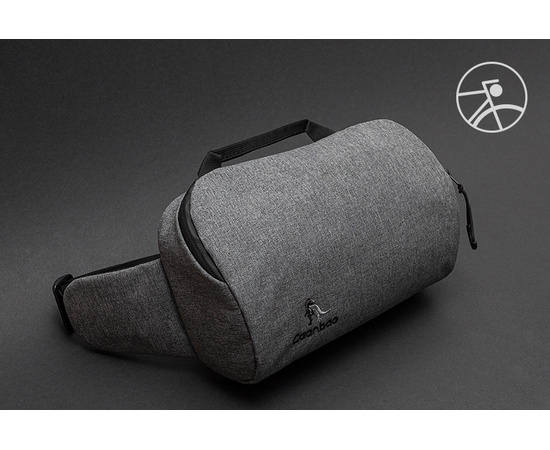 Сумка велосипедная нарульная МИНИ Caanbag (серый, артикул: CAAN-CI-31LG), Цвет: серый, Размер: Один размер, изображение 7