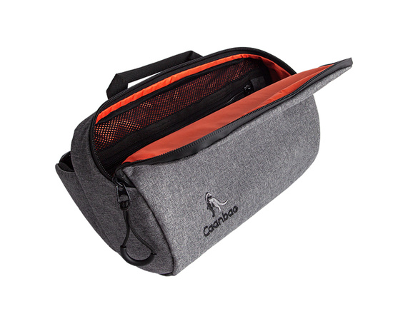 Сумка велосипедная нарульная МИНИ Caanbag (серый, артикул: CAAN-CI-31LG), Цвет: серый, Размер: Один размер, изображение 4