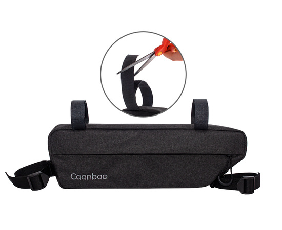 Сумка велосипедная подрамная Caanbag (черный, аритикул: CAAN-TR-35BL), Цвет: черный, Размер: Один размер, изображение 5