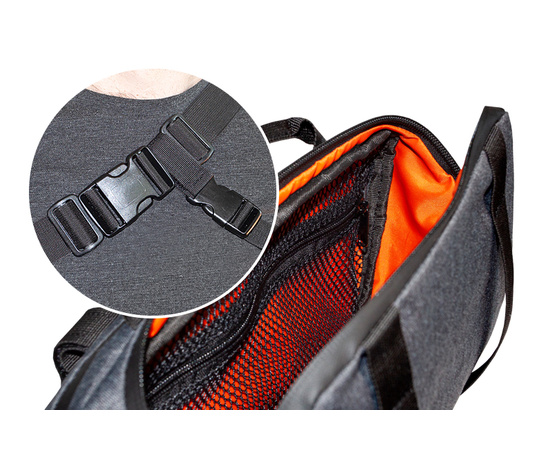 Сумка велосипедная нарульная Caanbag (темно-серый, артикул: CAAN-TR-22DG), Цвет: серый, Размер: Один размер, изображение 7