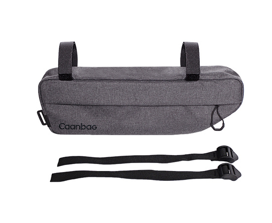 Сумка велосипедная подрамная Caanbag (темно-серый, аритикул: CAAN-TR-30DG), Цвет: серый, Размер: Один размер, изображение 2