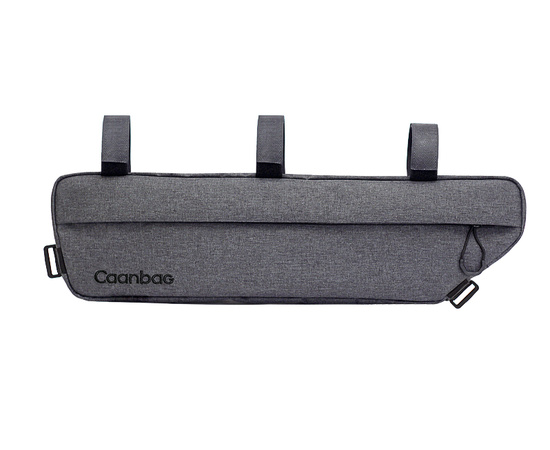Сумка велосипедная подрамная XL Caanbag (темно-серый, артикул: CAAN-TR-28DG), Цвет: серый, Размер: XL, изображение 2