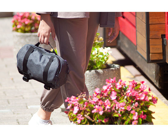 Сумка велосипедная нарульная Caanbag (темно-серый, артикул: CAAN-TR-22DG), Цвет: серый, Размер: Один размер, изображение 9