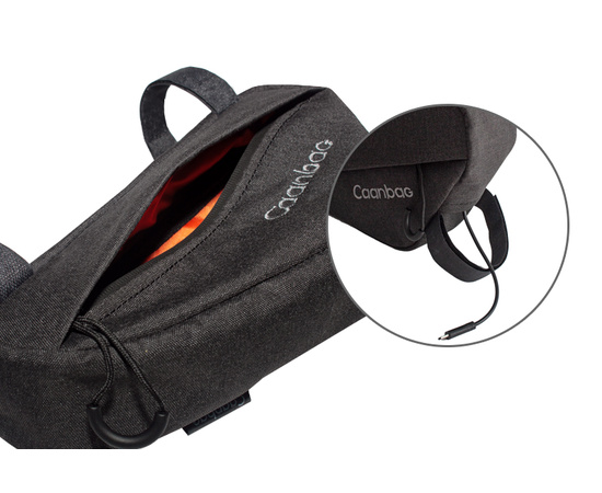 Сумка велосипедная подрамная Стрела Caanbag (черный, аритикул: CAAN-TR-45BL), изображение 2