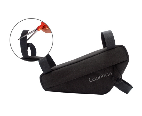 Сумка велосипедная подрамная Стрела Caanbag (черный, аритикул: CAAN-TR-45BL), изображение 6