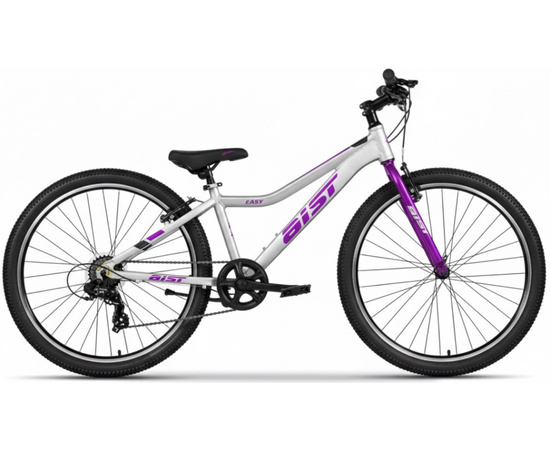 Велосипед Aist Easy 26 (серебристый), Цвет: серый, Размер рамы: 13"
