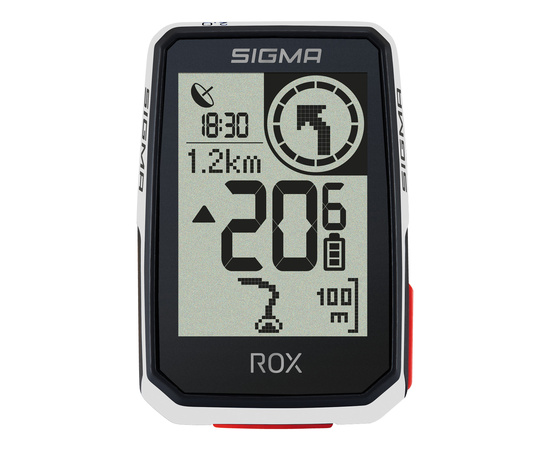 Велокомпьютер SIGMA ROX 2.0 (белый), Цвет: белый, изображение 4