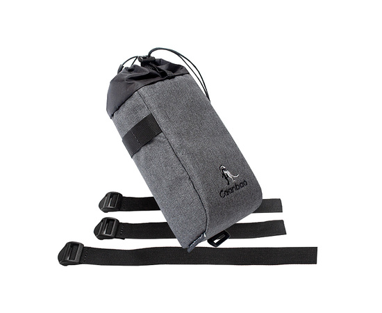 Сумка велосипедная нарульная Кормушка Caanbag (темно-серый, артикул: CAAN-TR-47DG), Цвет: серый, Размер: Один размер, изображение 8