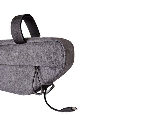 Сумка велосипедная подрамная Caanbag (темно-серый, аритикул: CAAN-TR-30DG), Цвет: серый, Размер: Один размер, изображение 5