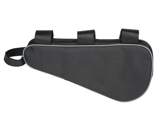 Велосумка Course Лонг под раму большая (серый), изображение 3