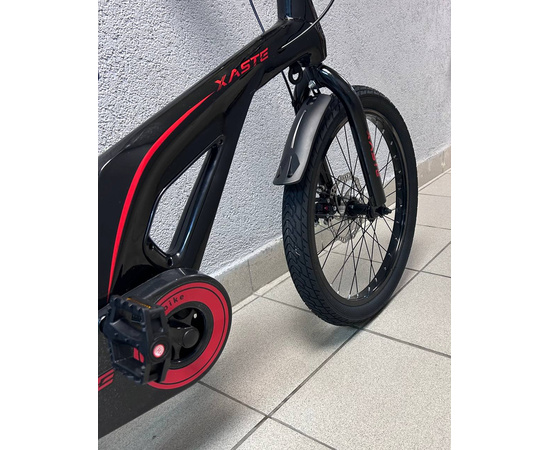 Велосипед Xaste Space 20" (чёрный), Цвет: черный, Размер рамы: 11,5", изображение 4