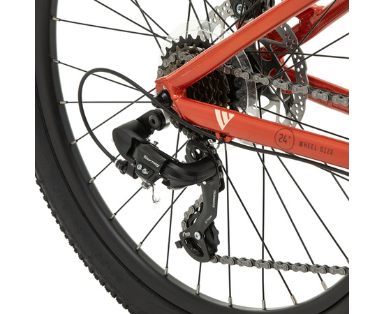 Подростковый велосипед Welt Moovix 1.0 24 MD (Shiny Orange), изображение 6