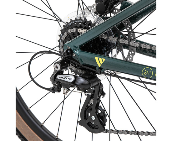 Подростковый велосипед Welt Moovix 2.0 24 HD (Emerald Green), изображение 18