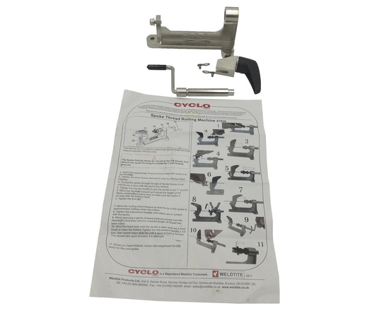 Станок CYCLO 7-07836 для накатки резьбы на спицах (без головки), изображение 3
