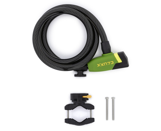 Замок велосипедный CLUXX Gardia 1250K Green/Black, изображение 3