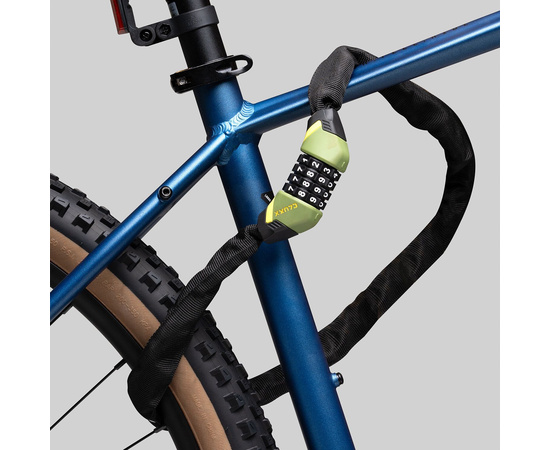 Замок велосипедный CLUXX Keeper 85C Green/Black, изображение 5