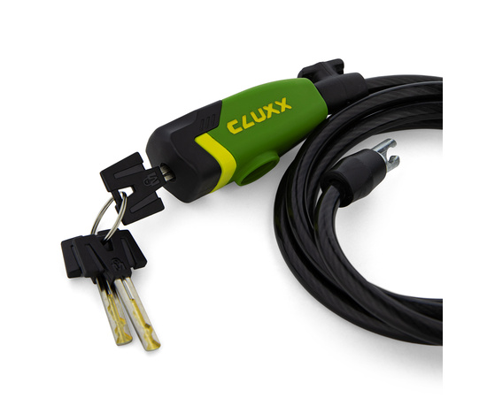 Замок велосипедный CLUXX Gardia 850K Green/Black, изображение 4